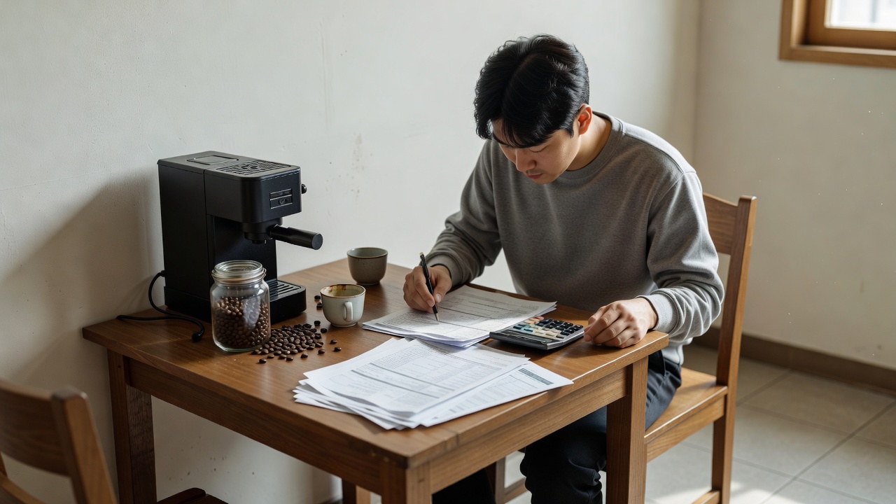 소자본카페 창업 자금 규모와 예산 배분 계획
