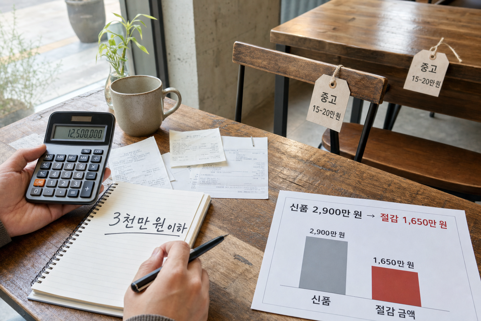 3천만 원 이하 카페 인테리어 실현을 위한 실전 가이드